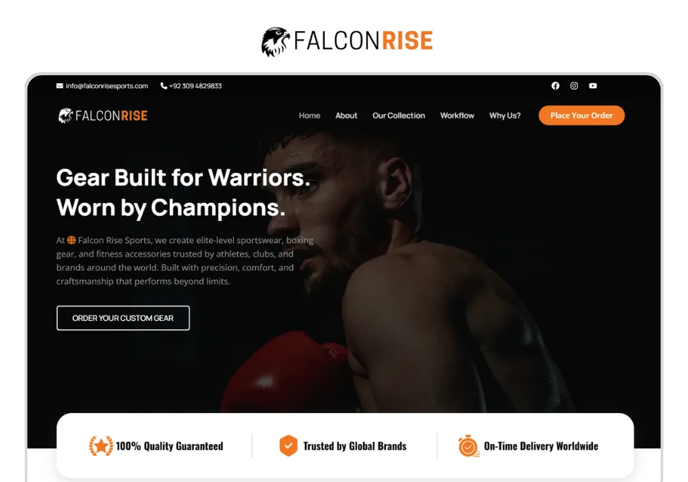 FalconRise Sports | WDEastleigh's Portfolio